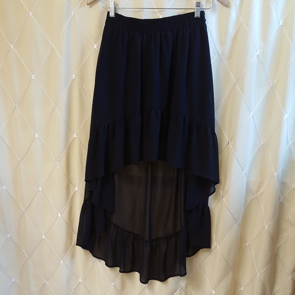 High Low Ruffle skirt